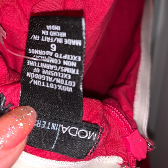 Moda International- Raspberry Red Dress - Picture 2 of 2